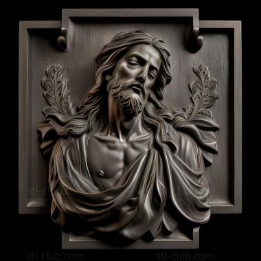 3D model st jesus (STL)